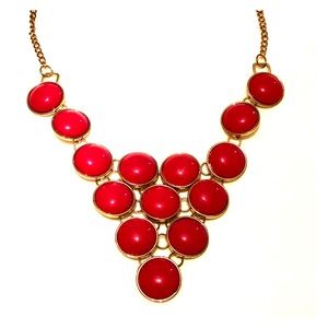 Pink and Gold Necklace